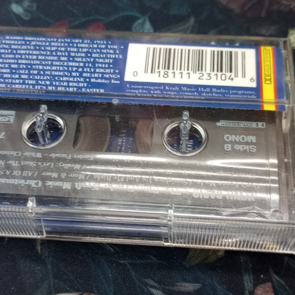 Bing Crosby Armed Forces Broadcasts Special Christmas Show Cassette Tape - Picture 3 of 5